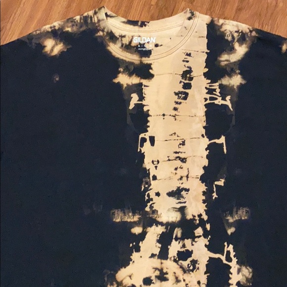 🖤**SUPER COOL-Bleached tie-dye T**🖤 - Picture 2 of 9